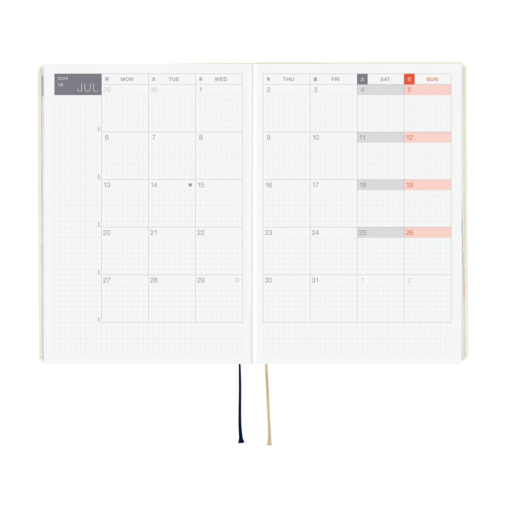 Hobonichi HON A5- Ivory Slash