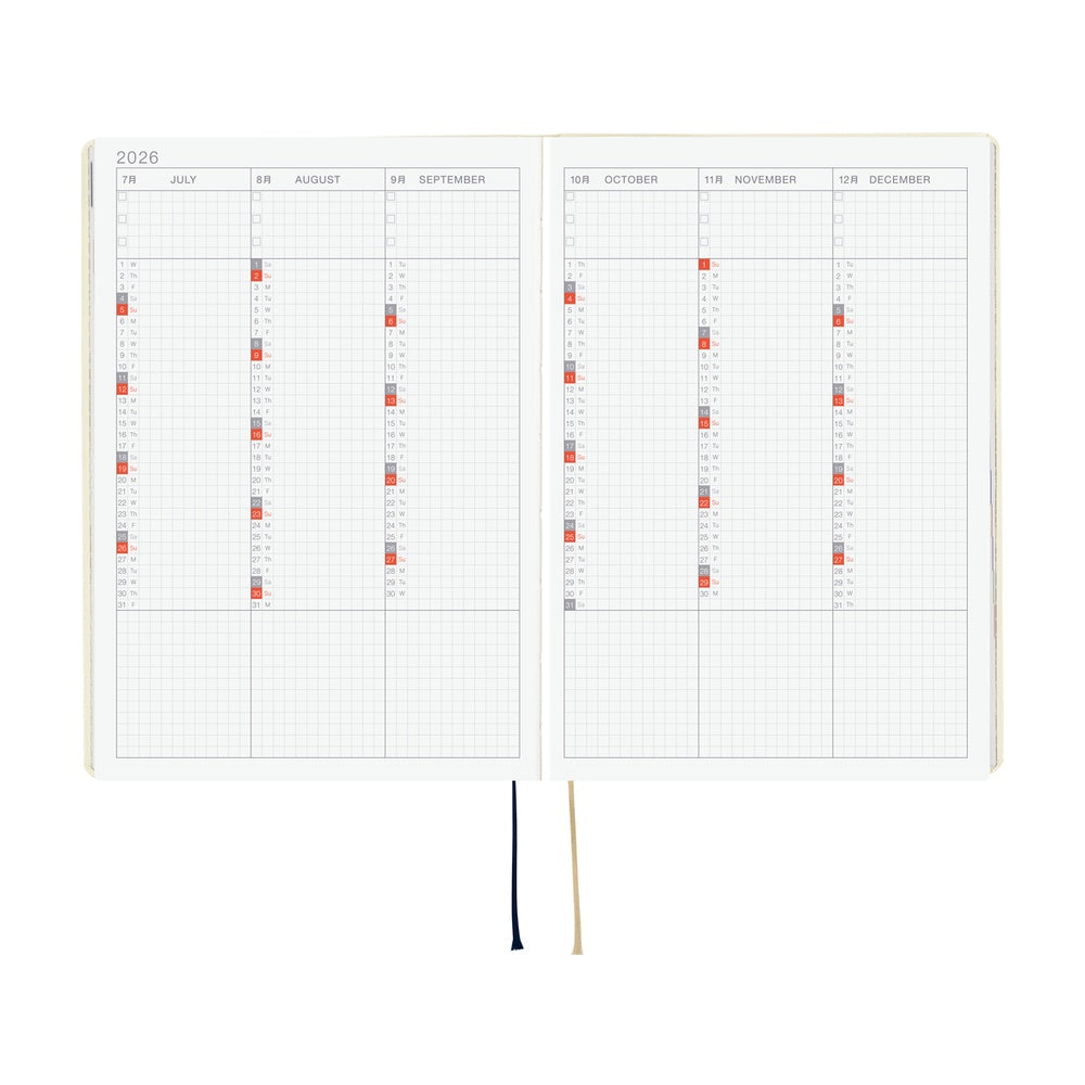Hobonichi HON A5- Ivory Slash