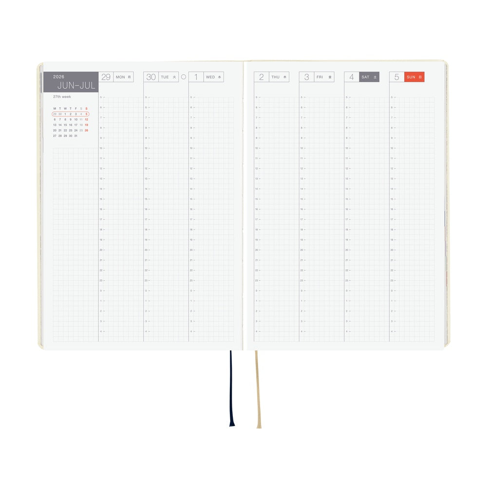 Hobonichi HON A5- Ivory Slash