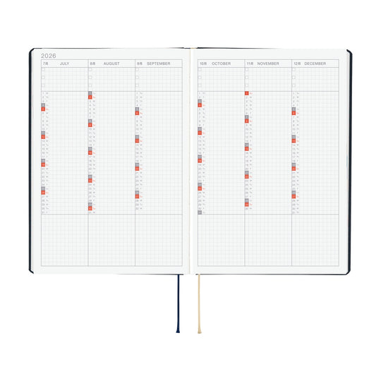 Hobonichi HON A5- Navy Slash
