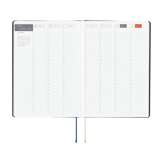 Hobonichi HON A5- Navy Slash
