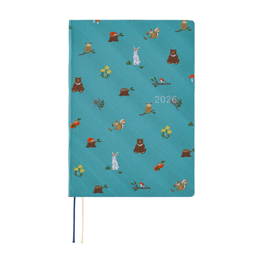 Hobonichi Bow &amp; Tie In the Forest HON A5