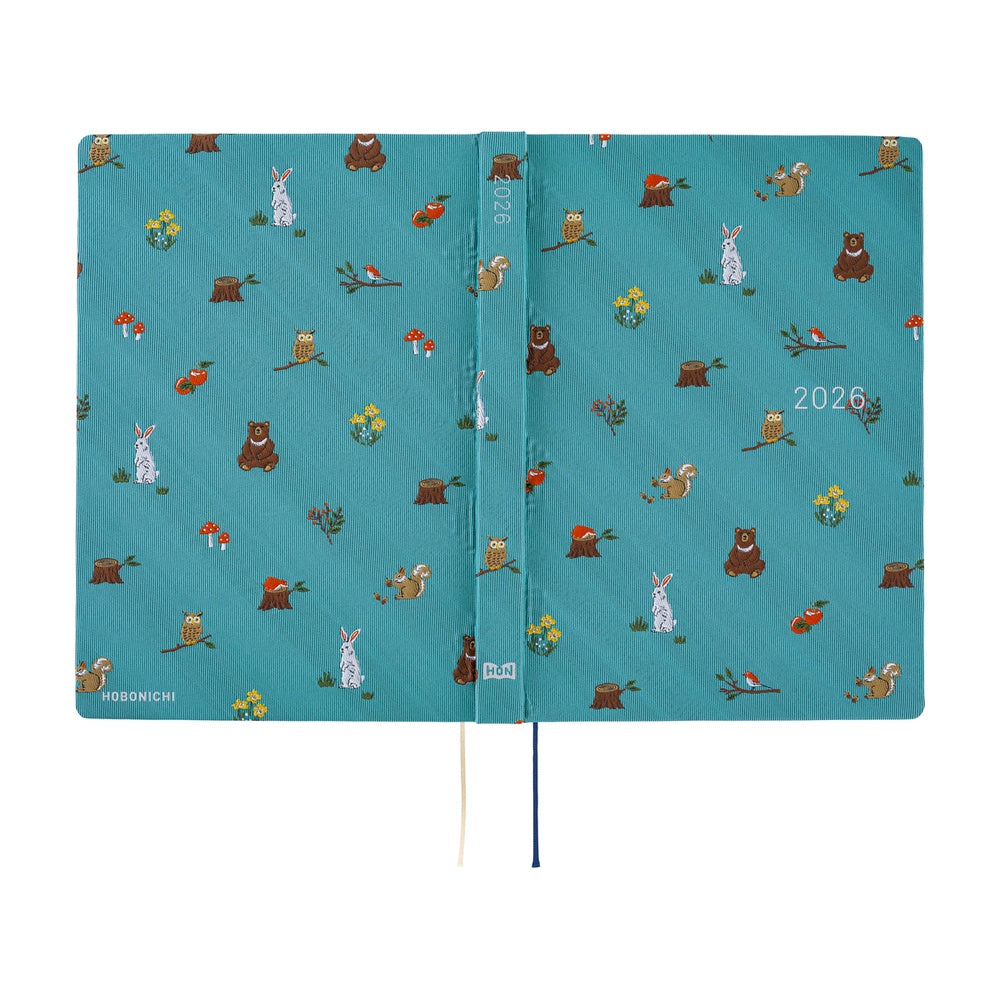 Hobonichi Bow &amp; Tie In the Forest HON A5