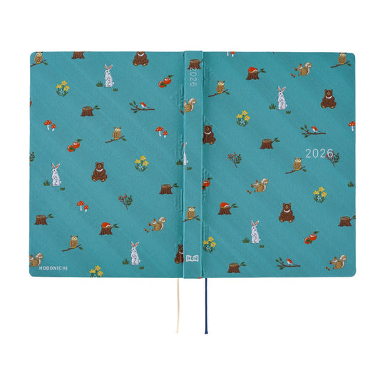 Hobonichi Bow &amp; Tie In the Forest HON A5