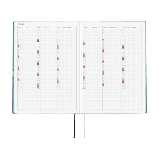 Hobonichi Bow &amp; Tie In the Forest HON A5