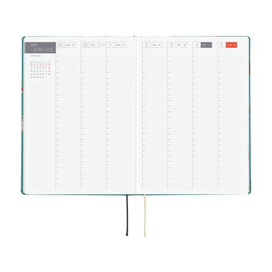 Hobonichi Bow &amp; Tie In the Forest HON A5