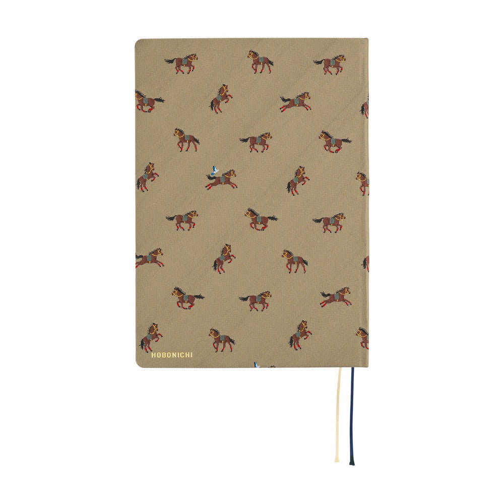 Hobonichi Bow &amp; Tie Galloping Horses HON A5