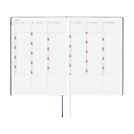 Hobonichi Bow &amp; Tie Galloping Horses HON A5