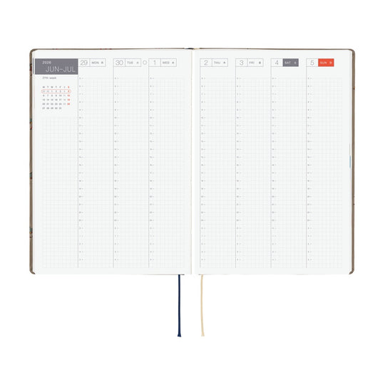 Hobonichi Bow &amp; Tie Galloping Horses HON A5