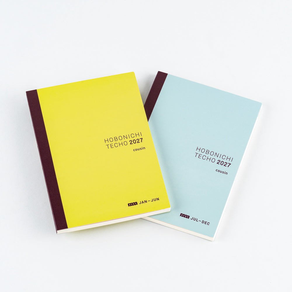 Pre-order Hobonichi Techo 2027 Japanese Cousin Avec Books Shipping Mid October