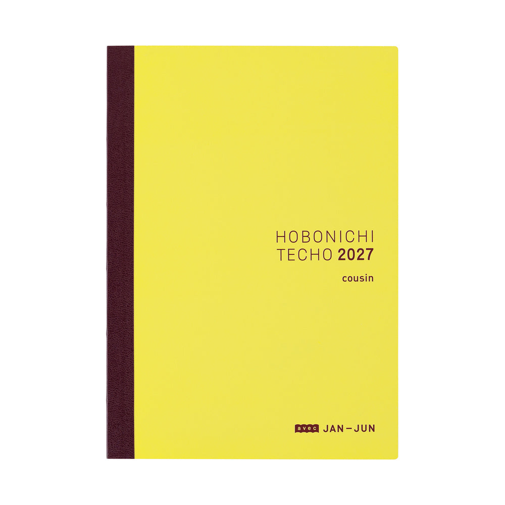 Pre-order Hobonichi Techo 2027 Japanese Cousin Avec Books Shipping Mid October