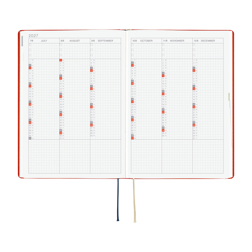 Hobonichi  |  Yumi Kitagishi White Cat and Rabbit’s Tea Room A6 HON