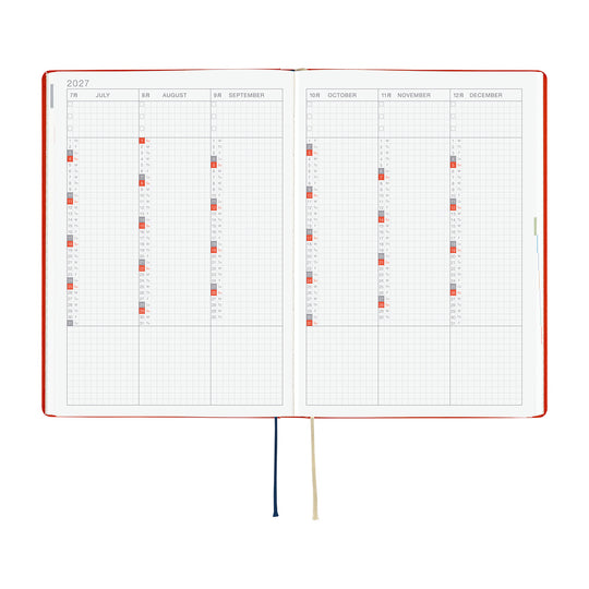 Hobonichi  |  Yumi Kitagishi White Cat and Rabbit’s Tea Room A6 HON