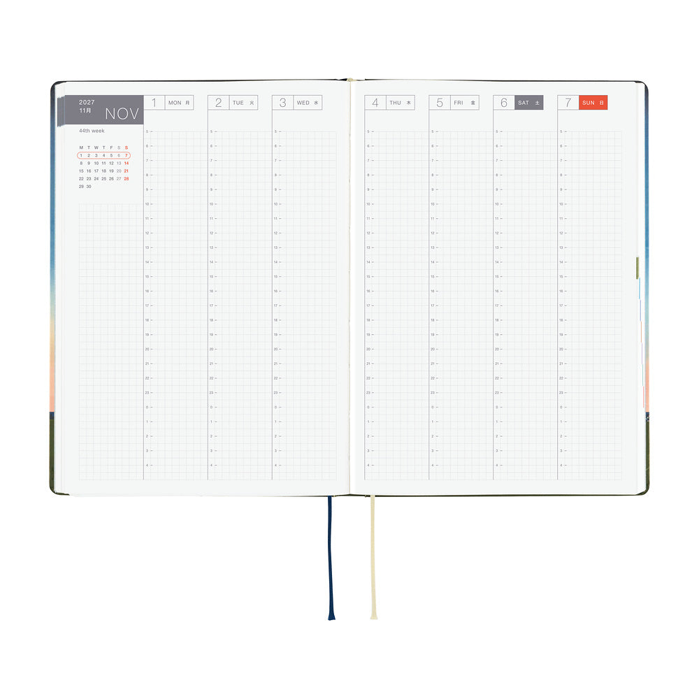 Hobonichi  |  Hiroko Kubota String Telephone Until the Moon is Full A5 HON