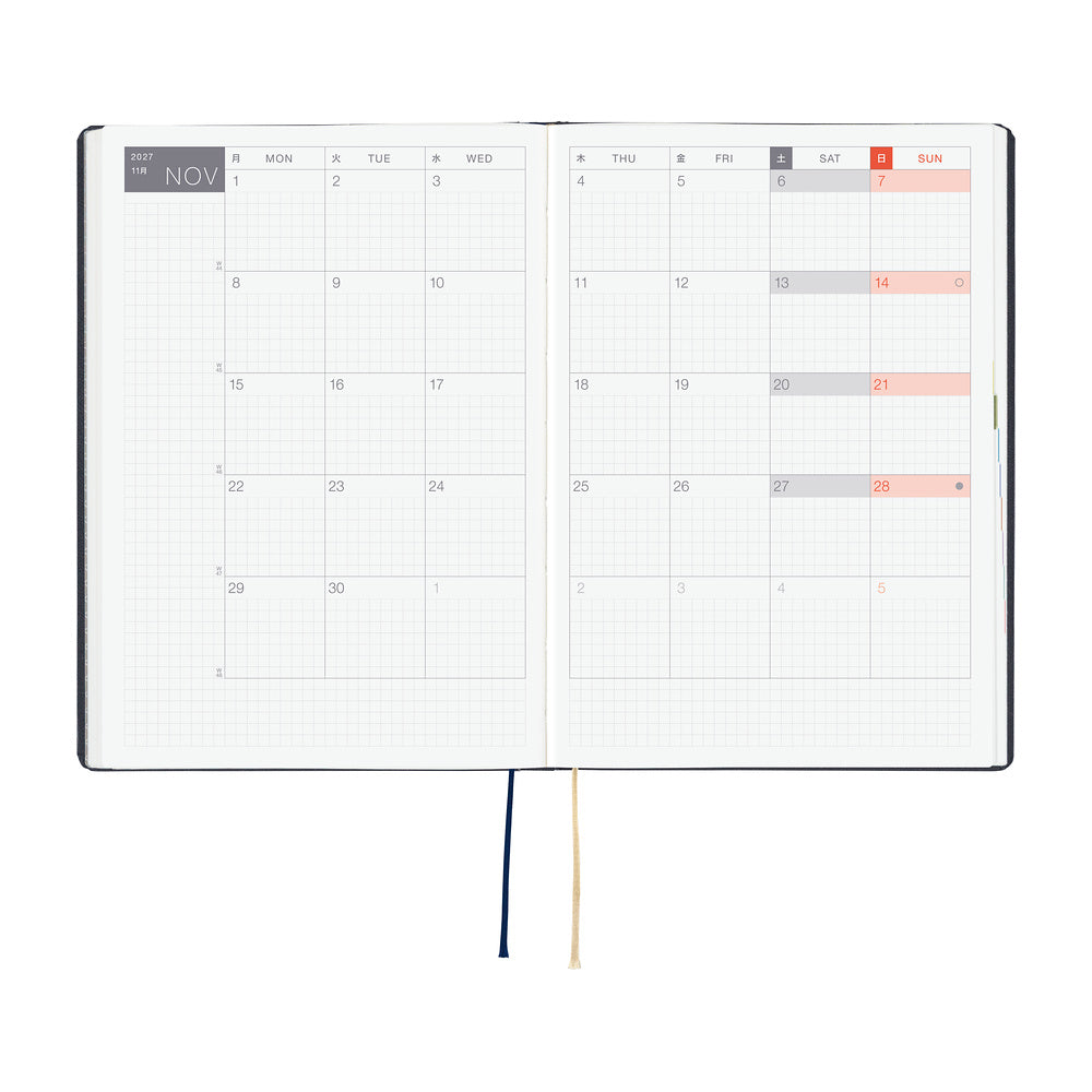 Hobonichi  |  SLASH Navy A5 HON