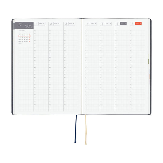 Hobonichi  |  SLASH Navy A5 HON
