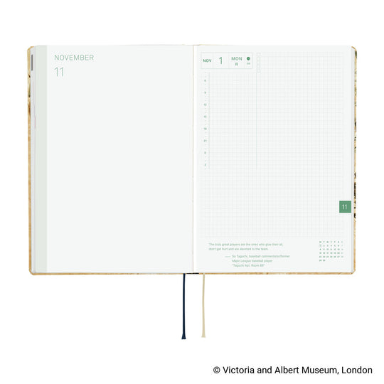 Hobonichi  |  V&amp;A Series Vine A6 HON