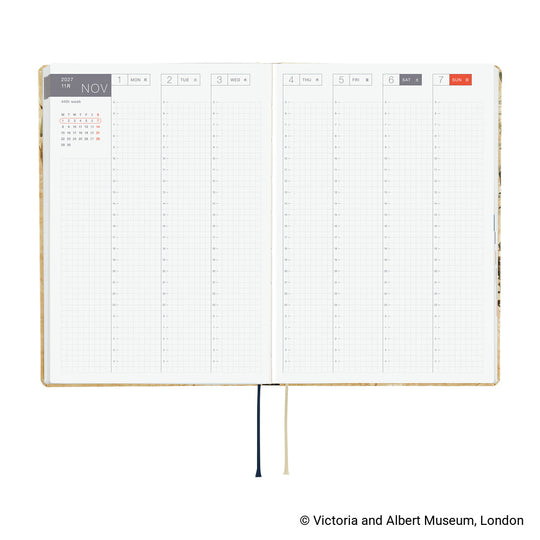 Hobonichi  |  V&amp;A Series Vine A6 HON