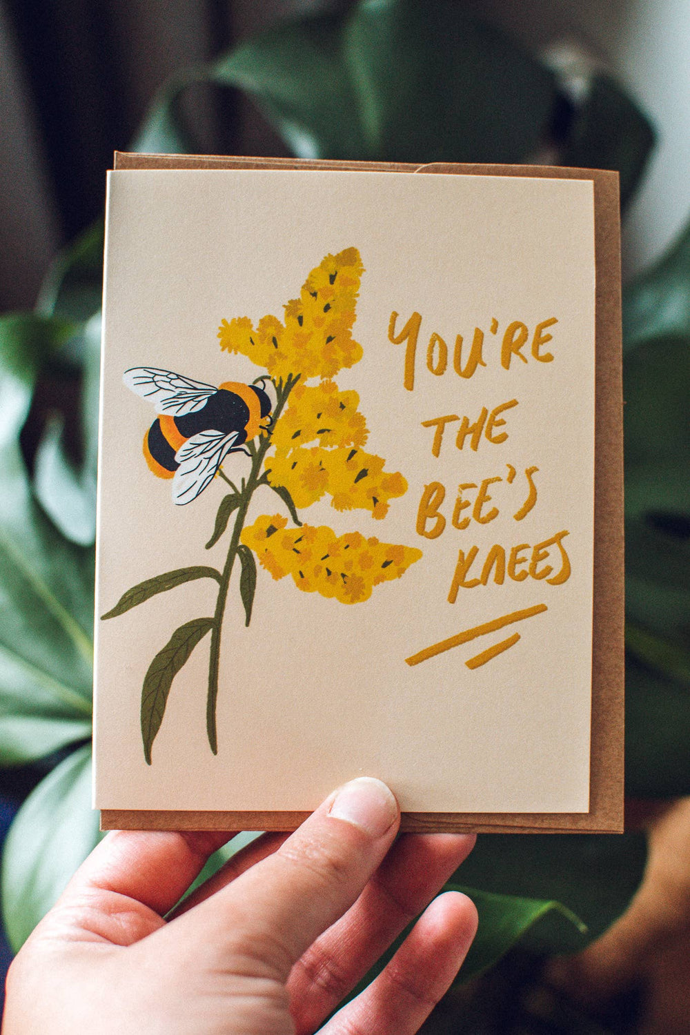 You’re the Bees Knees | Bumblebee Graduation Greeting Card