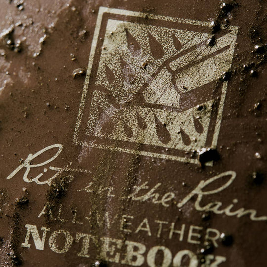 Rite in the Rain 4" x 6" Brown Top-Spiral Notebook