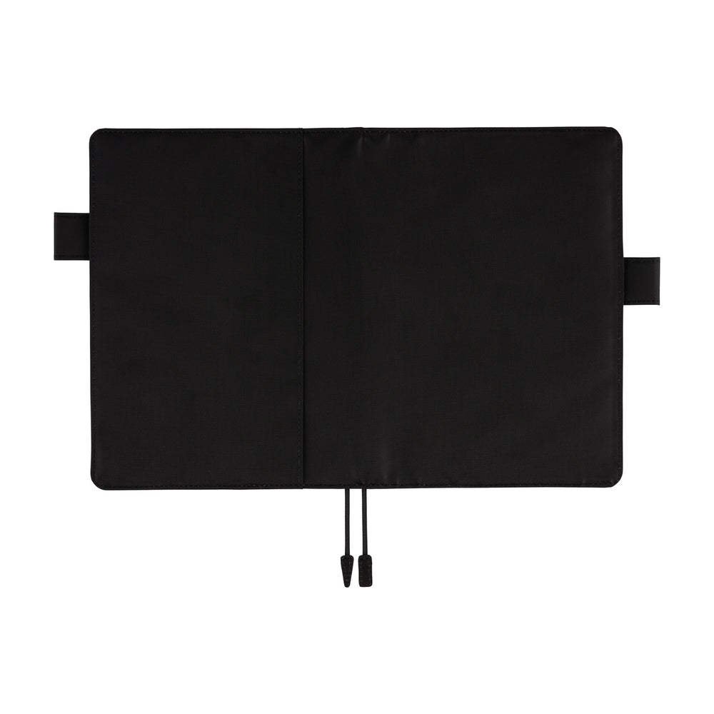 Hobonichi A5 Cover- Black x Clear Blue
