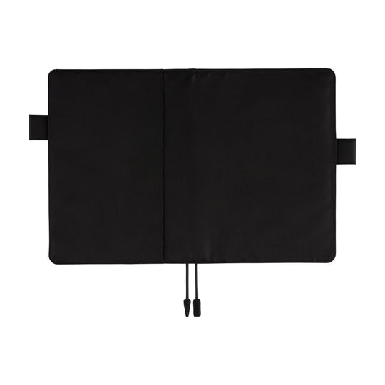 Hobonichi A5 Cover- Black x Clear Blue