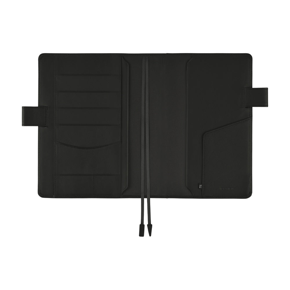 Hobonichi  | Leather Techo Cover TS Basic - Black