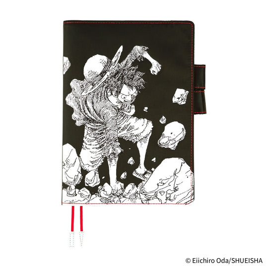 Hobonichi ONE PIECE magazine Straw Hat Luffy (Black) A5