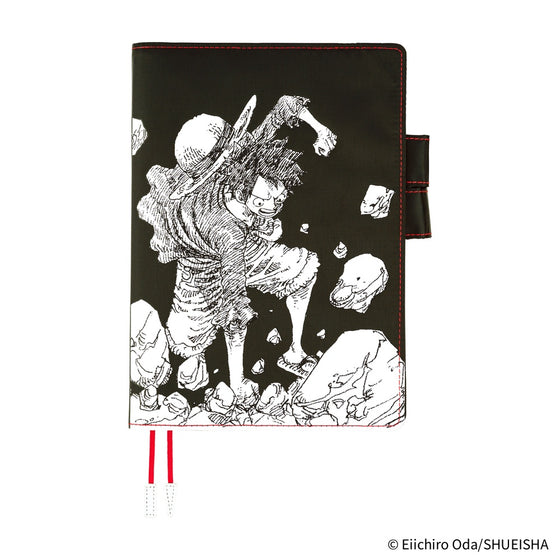 Hobonichi ONE PIECE magazine Straw Hat Luffy (Black) A5