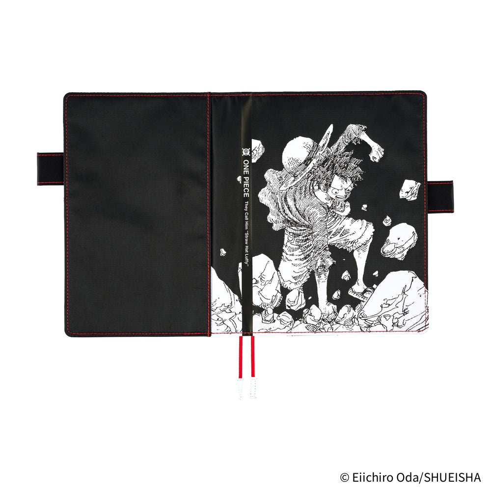Hobonichi ONE PIECE magazine Straw Hat Luffy (Black) A5