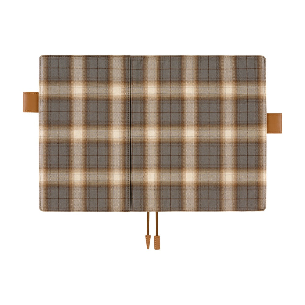 Hobonichi A5 Cover Shirt Fabric- Foggy Plaid