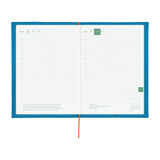 Hobonichi  |  Folio Ocean Blue A5