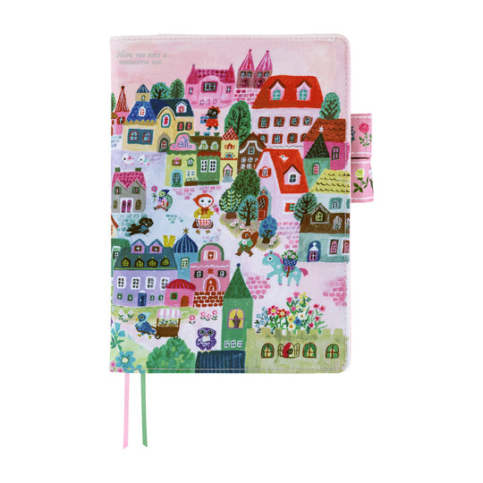 Hobonichi  | Yumi Kitagishi White Cat Village A5