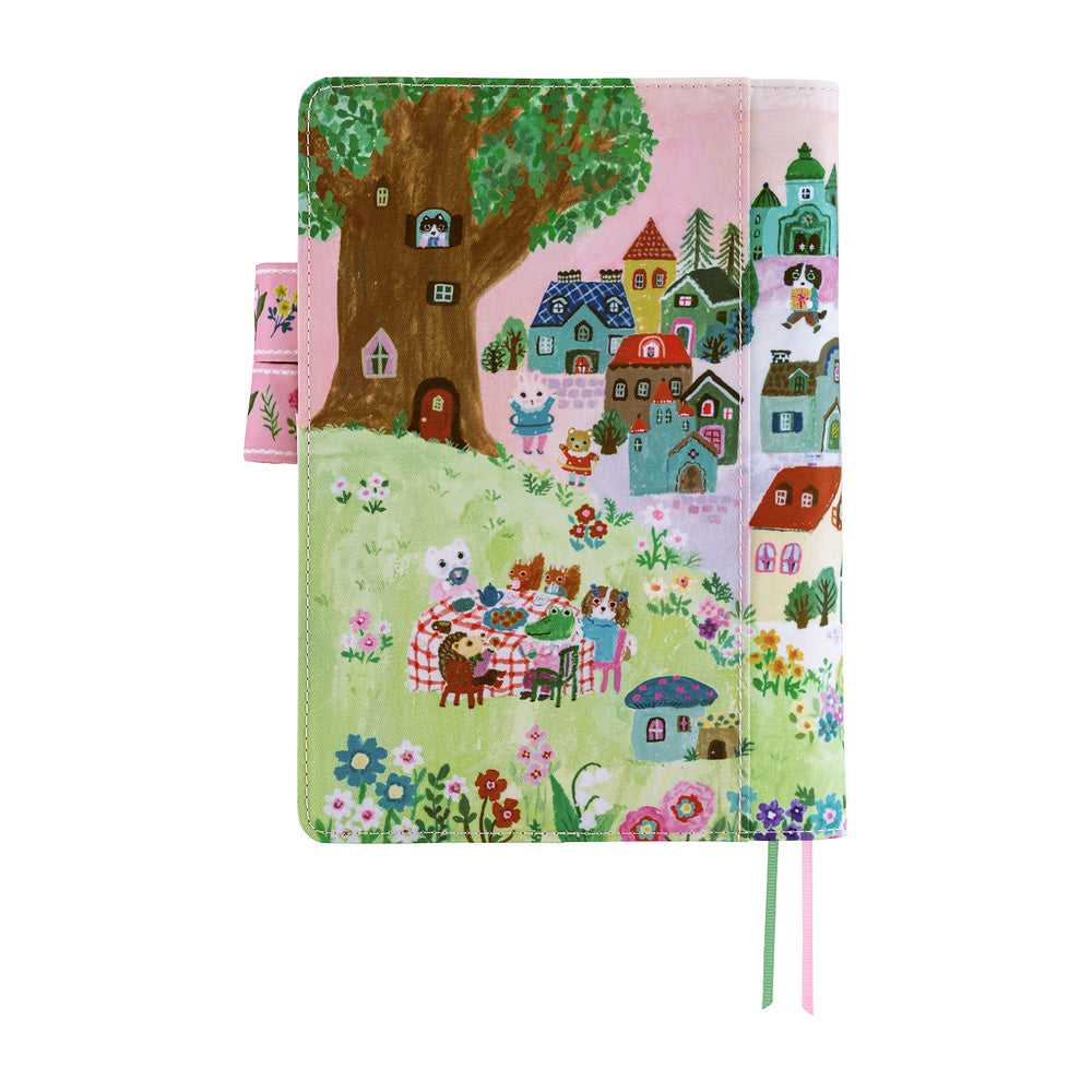 Hobonichi  | Yumi Kitagishi White Cat Village A5
