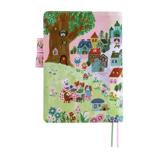 Hobonichi  | Yumi Kitagishi White Cat Village A5