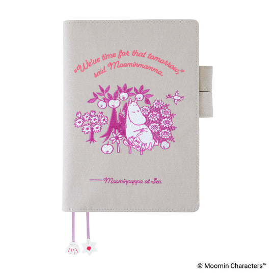Hobonichi  | Moomin: My Yard Pink Grey A5