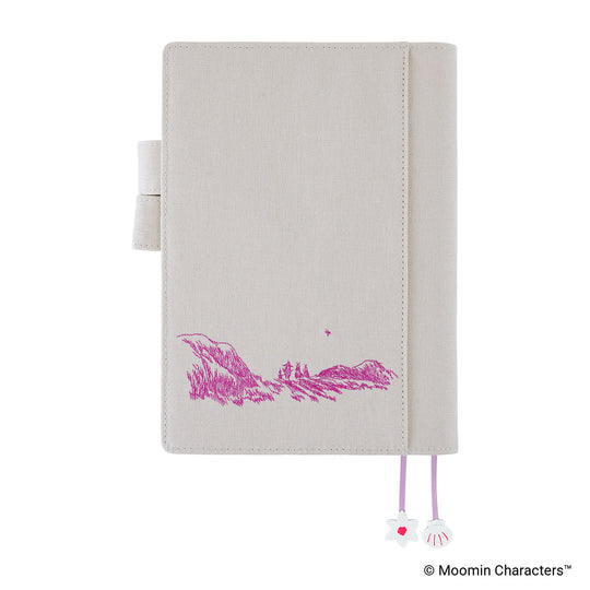 Hobonichi  | Moomin: My Yard Pink Grey A5