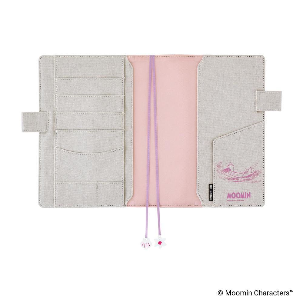 Hobonichi  | Moomin: My Yard Pink Grey A5