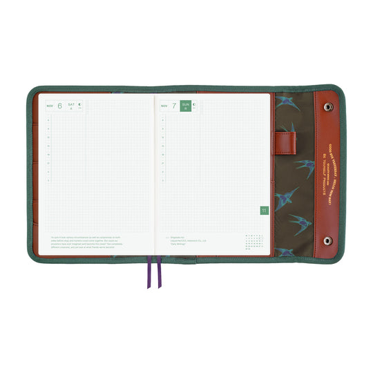 Hobonichi  |  Natal Design: Hello New Day! Retro Stripe