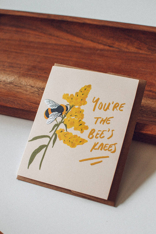 You’re the Bees Knees | Bumblebee Graduation Greeting Card