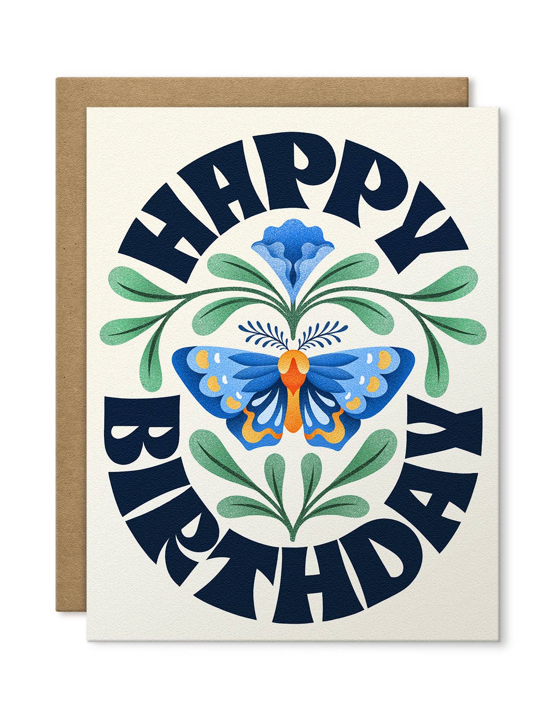 Happy Birthday Butterfly Greeting Card