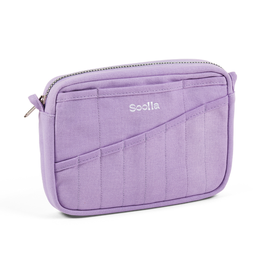 Soolla® Studio Pouch, Lilac Love (Stationery Pouch)