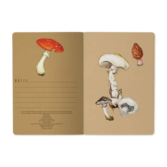 Bruno Visconti- Mushrooms on White 