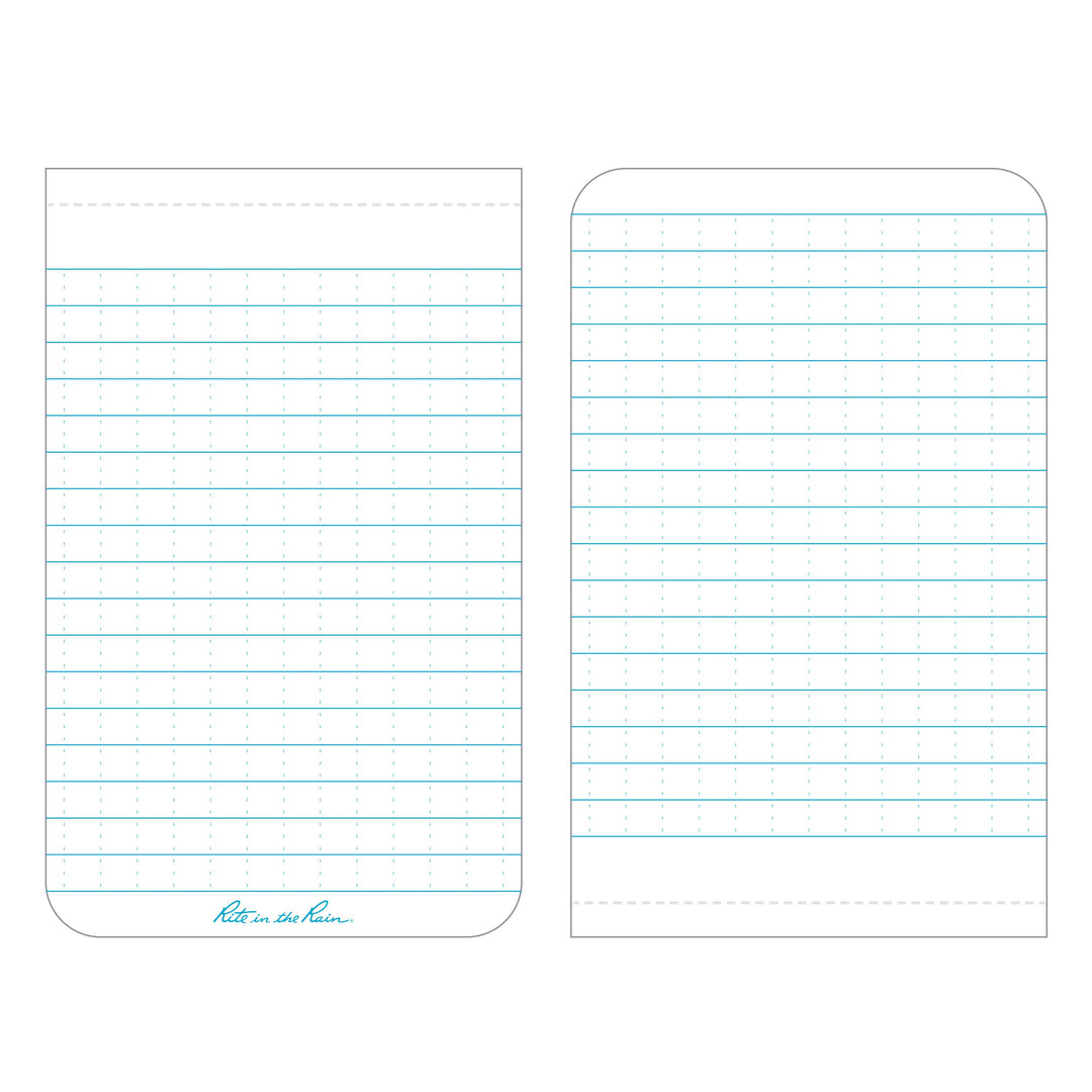 Rite in the Rain 3.25" x 5.25" Yellow Soft Cover Notebook