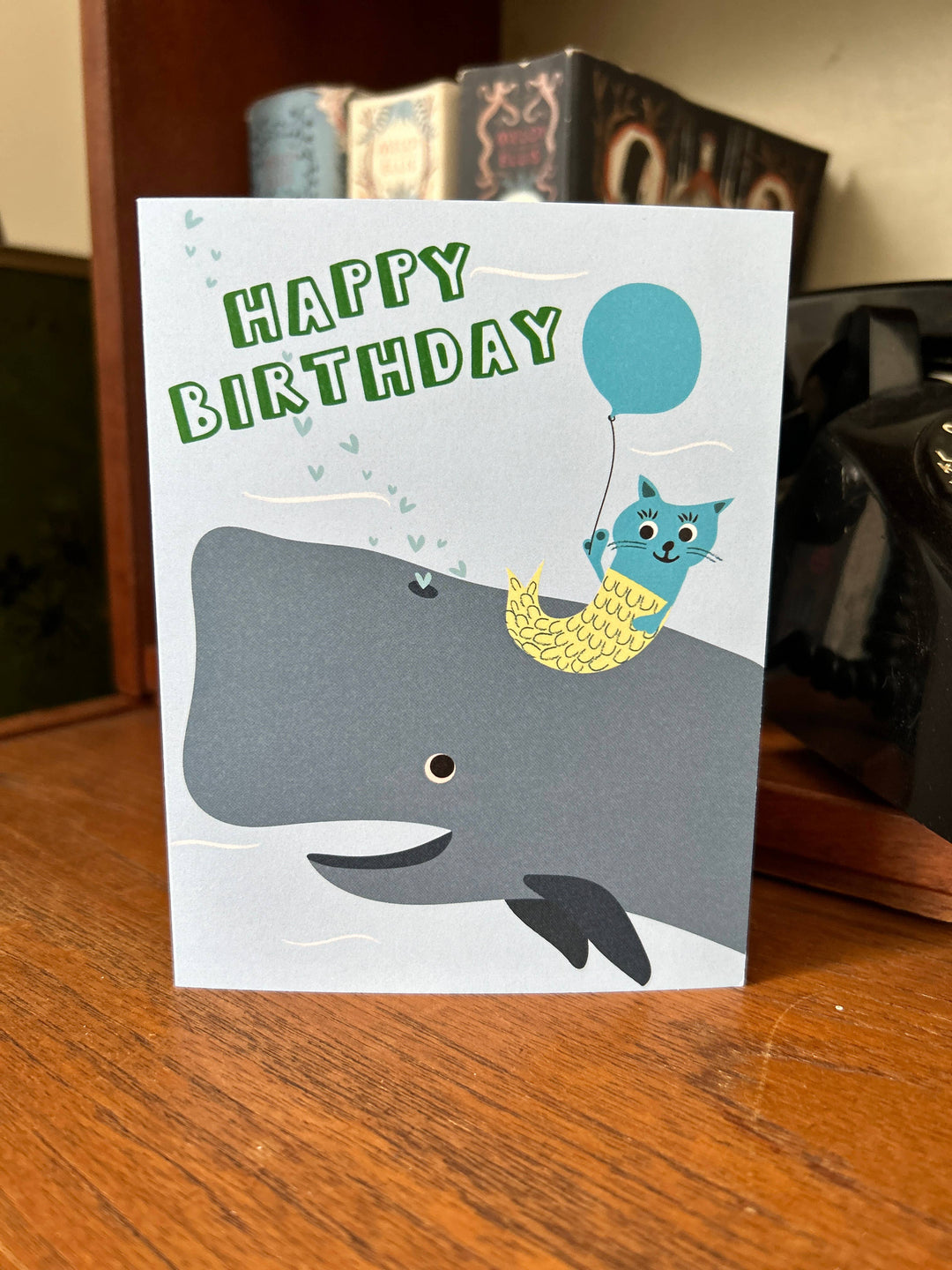 Happy Birthday Whale of a Good Time Greeting Card