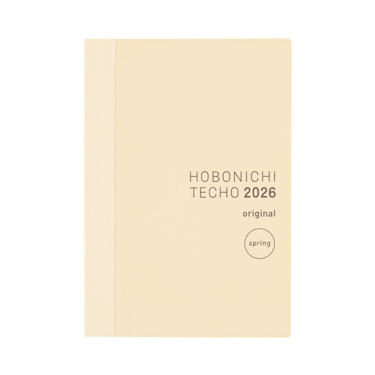 Hobonichi Techo 2026 Japanese Cousin Book April Start- A6 Size