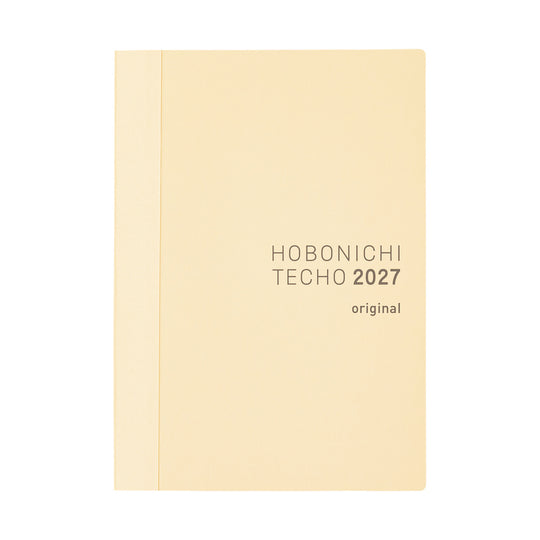 Hobonichi  │ Techo 2027 Japanese Original Book A6