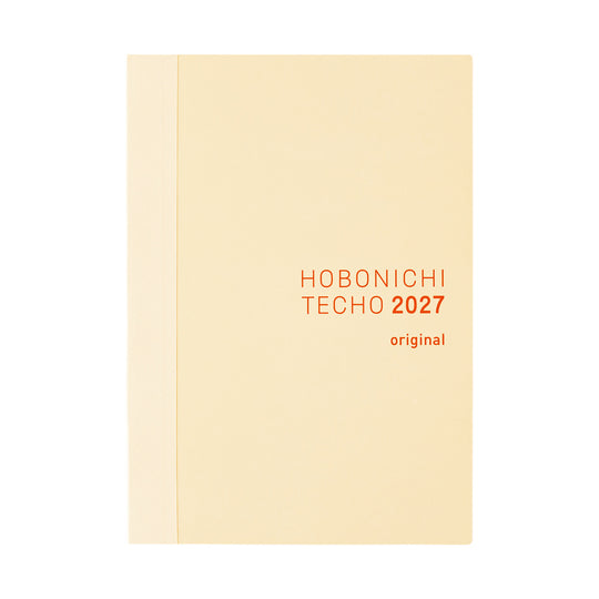 Hobonichi  │ Techo 2027 Japanese Original Book A6