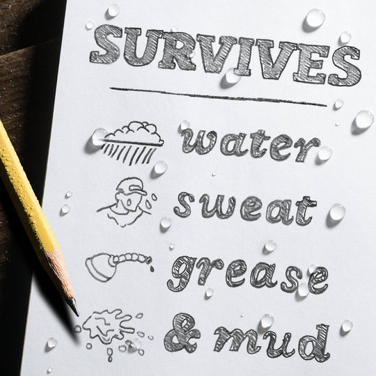 Rite in the Rain 3.25" x 5.25" Yellow Soft Cover Notebook