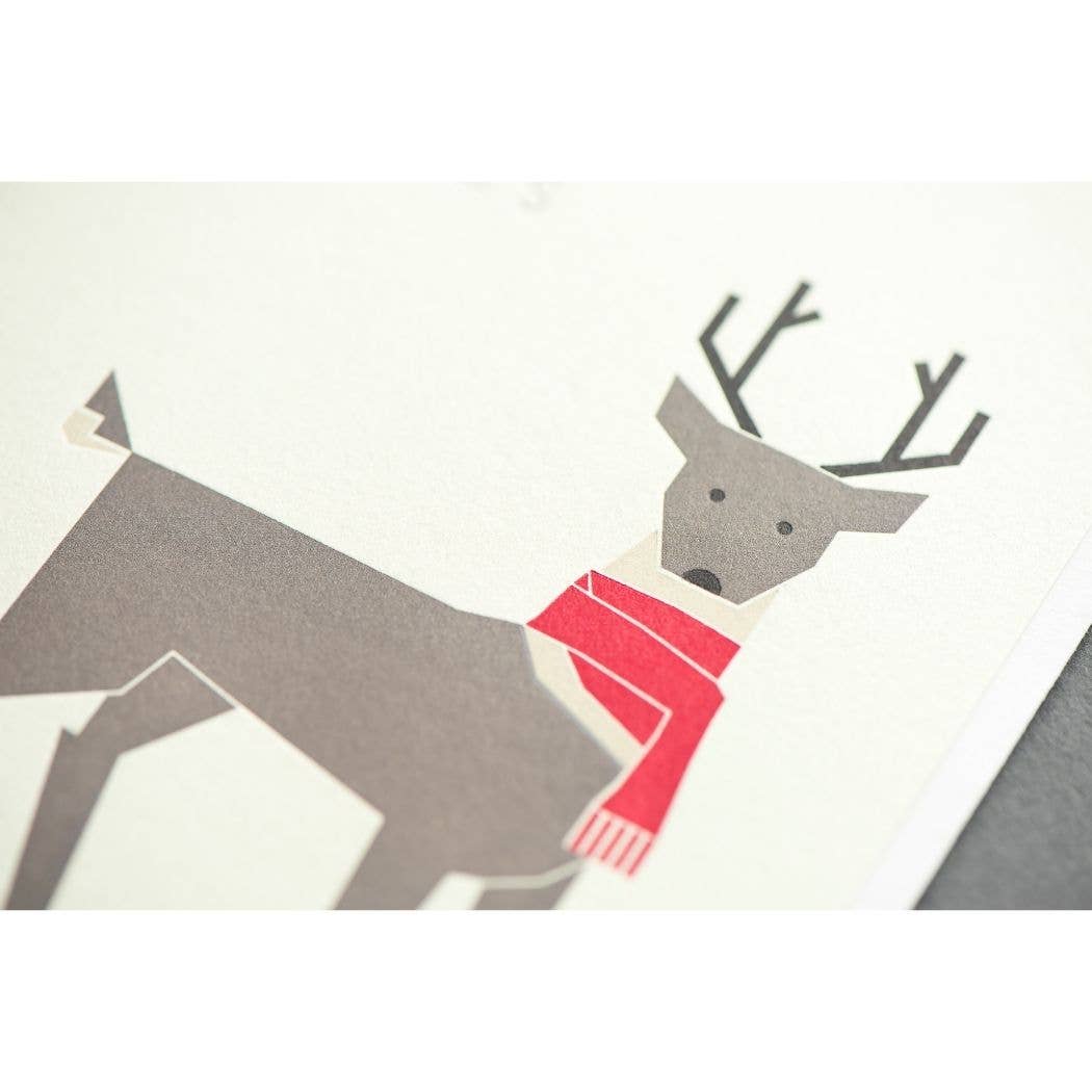 Deer Modern Card: Single Card